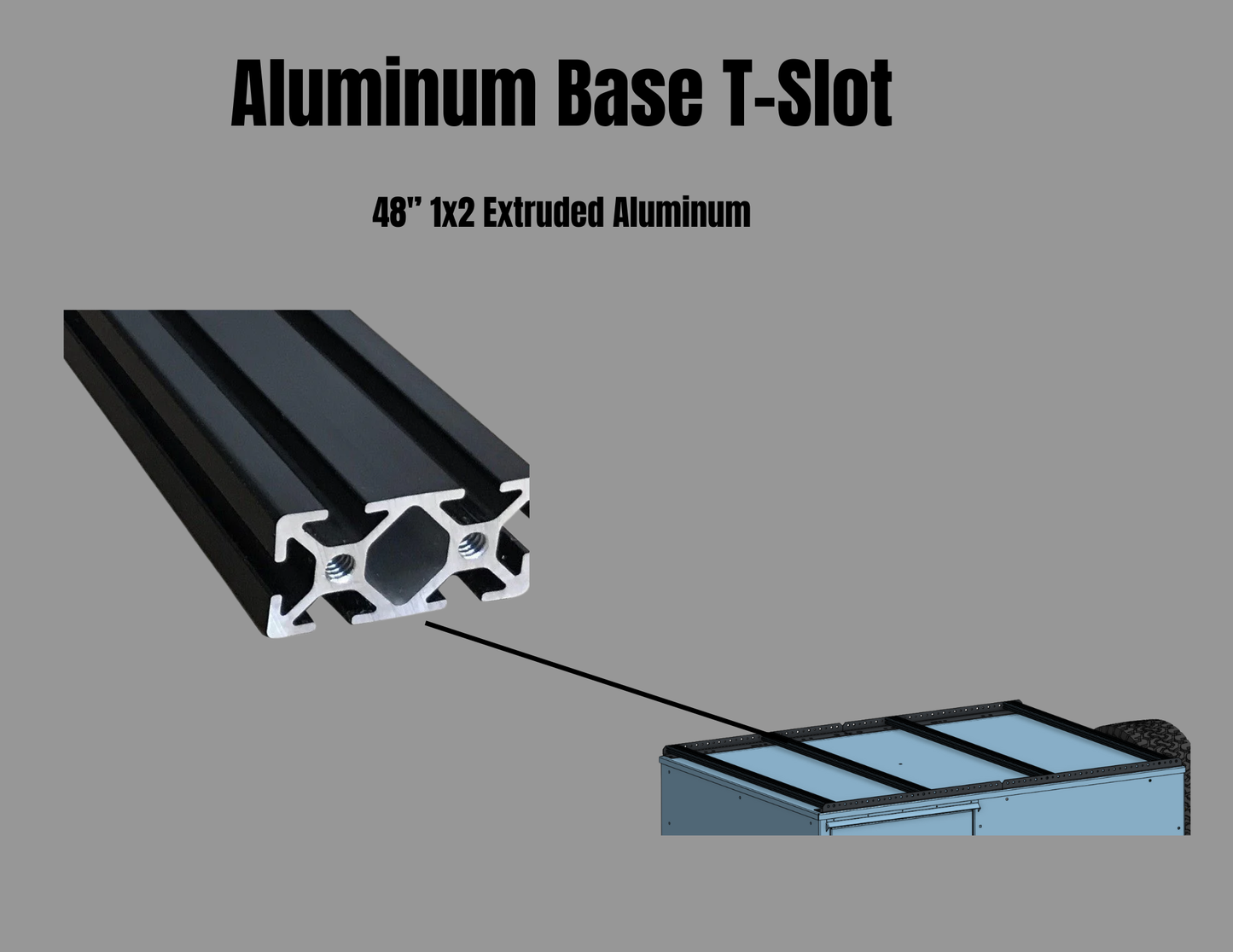 Aluminum Base T-Slot Bars