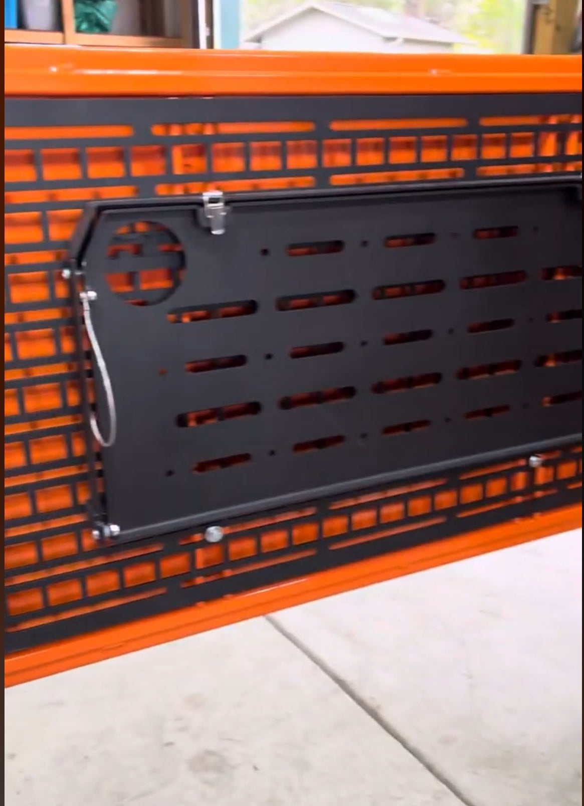 Rear-Door Fold-Down Table