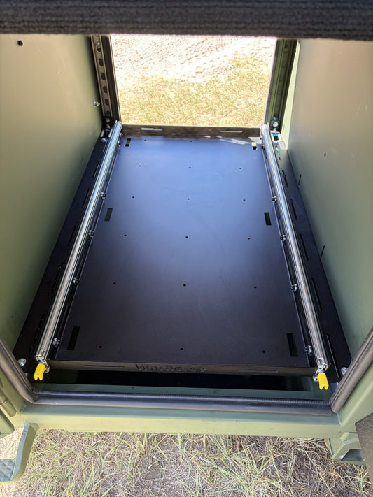 40''L x 21''W Front Compartment Drawer Slide