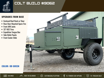 The Colt Base - Overland/Offroad 4x4 Trailer