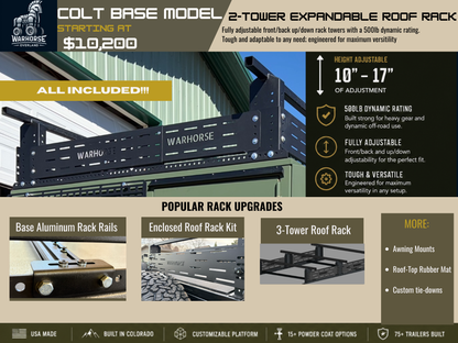 The Colt Base - Overland/Offroad 4x4 Trailer