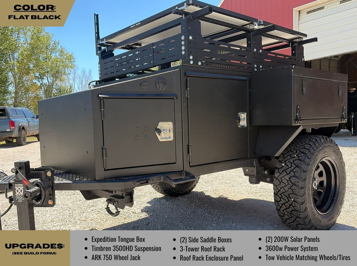 The Colt - Overland/Offroad 4x4 Trailer