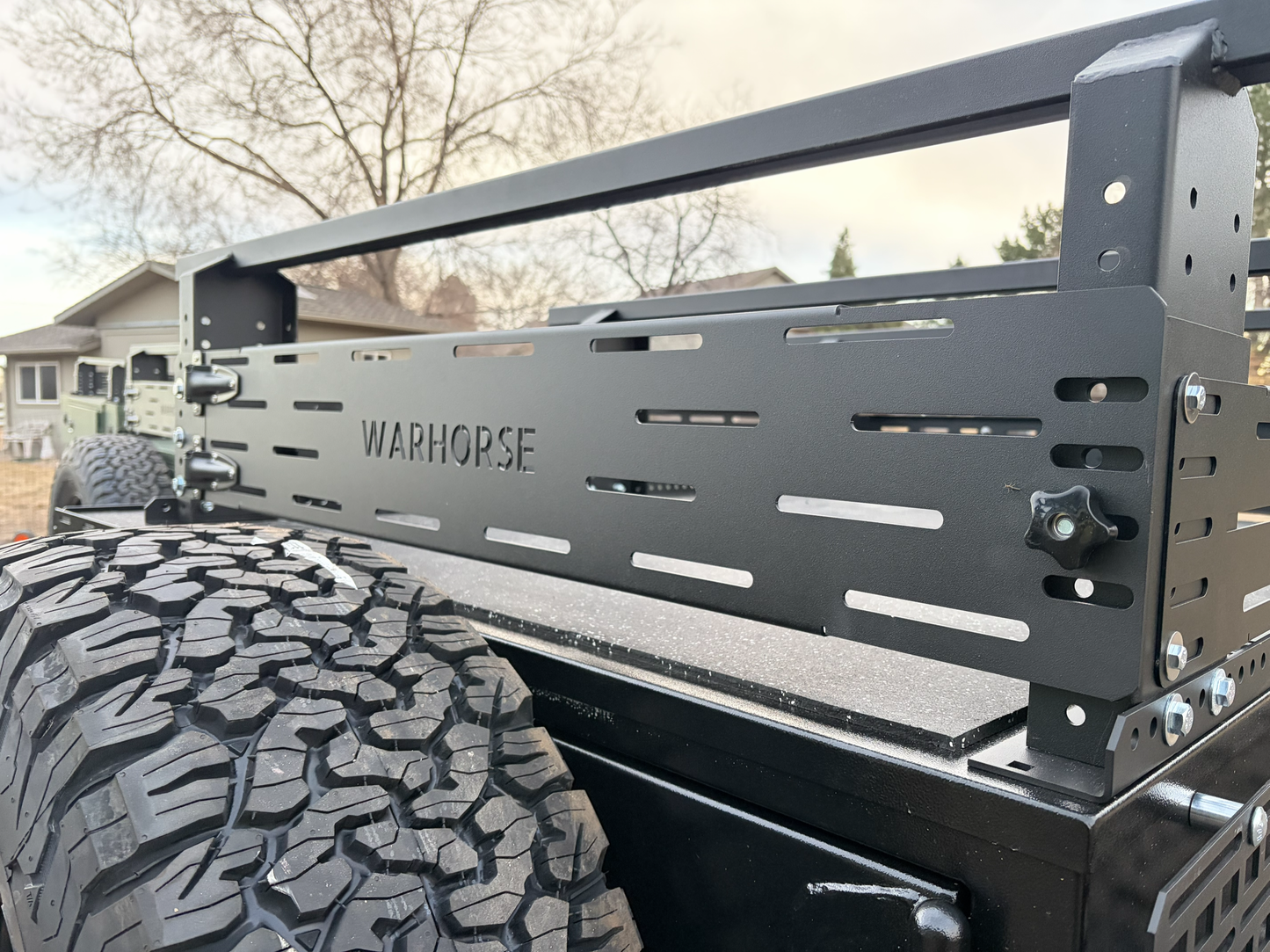 Enclosed Roof Rack Door