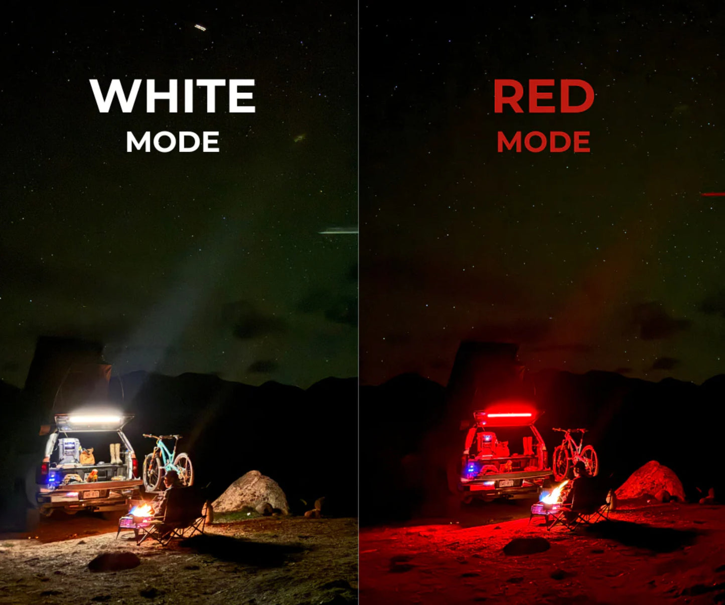 Interior Lighting - White/Red Dimmable