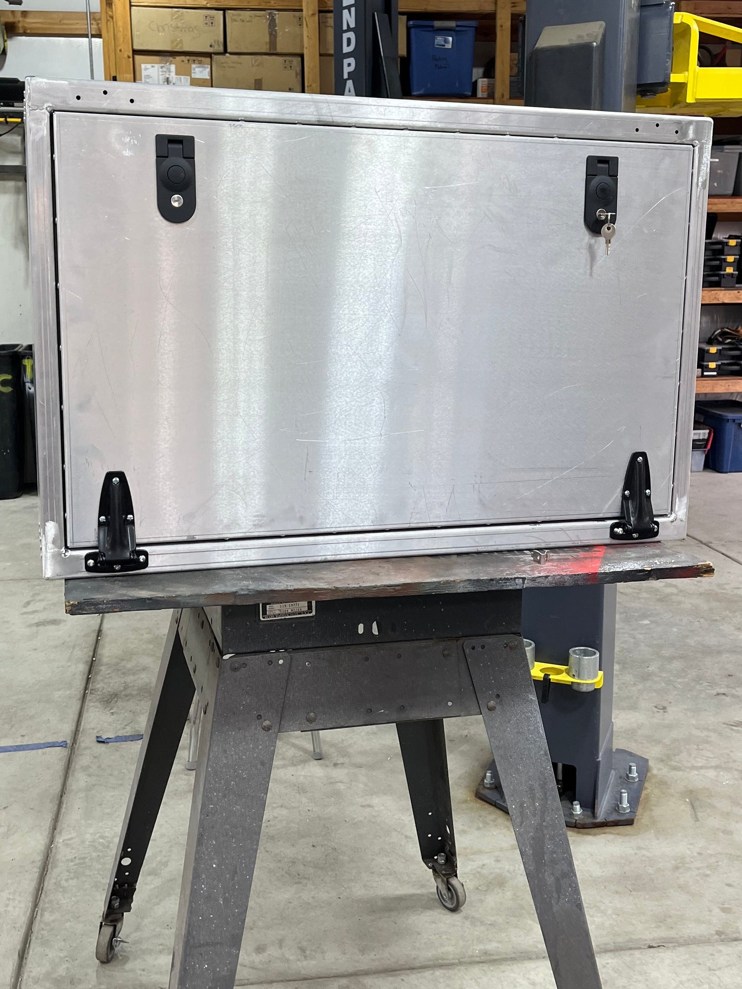 Stud XL Side Storage Box - Aluminum