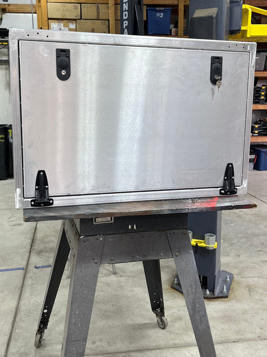 Stud XL Side Storage Box - Aluminum