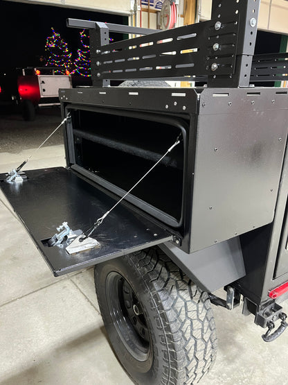 Medium Aluminum Side Saddle Box