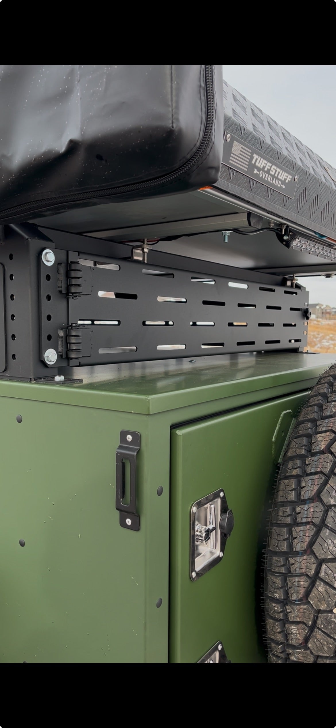 Enclosed Roof Rack Door – Warhorse Overland