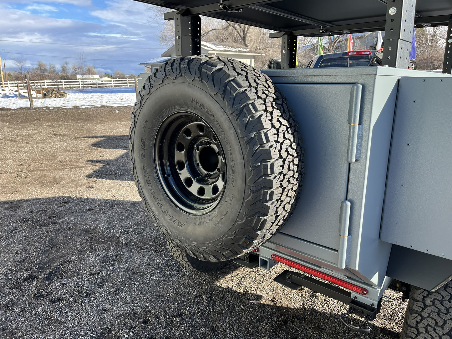 Rear Door Spare Mount