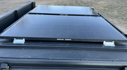 Rooftop Tent  Solar Panel Mounting