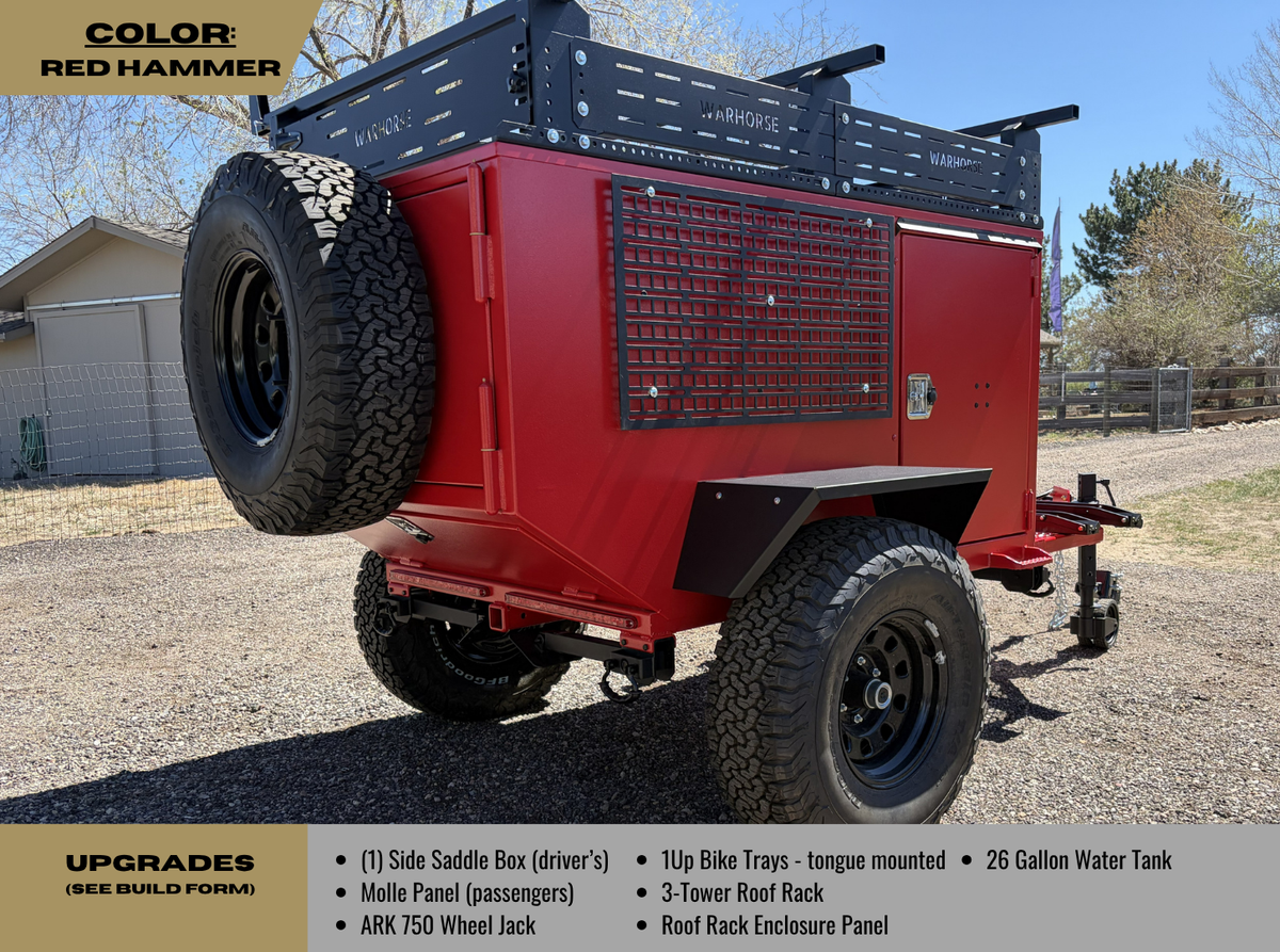 The STUD - Overland/Offroad 4x4 Trailer