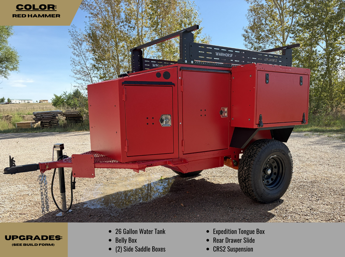 The STUD - Overland/Offroad 4x4 Trailer