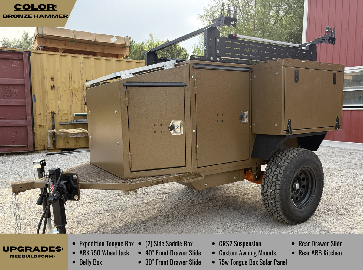 The STUD - Overland/Offroad 4x4 Trailer