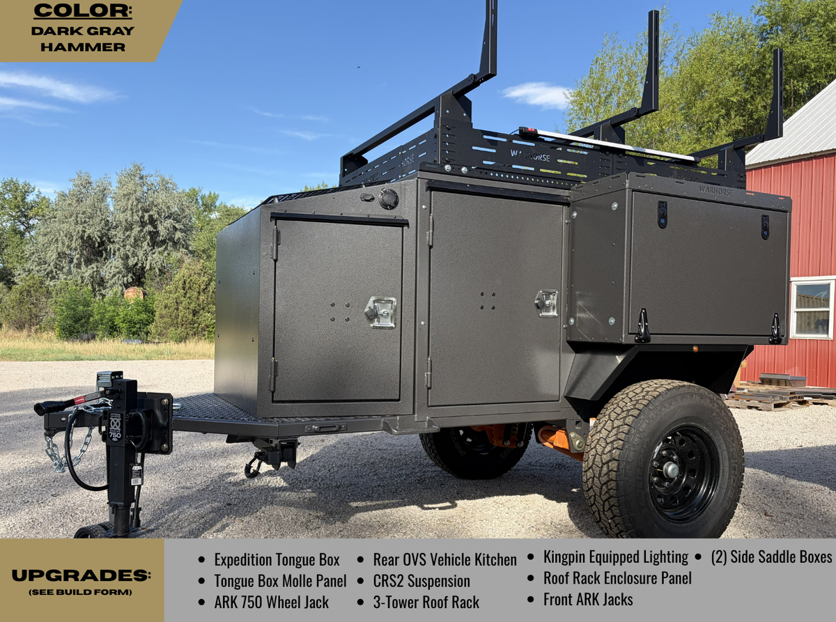 The STUD - Overland/Offroad 4x4 Trailer