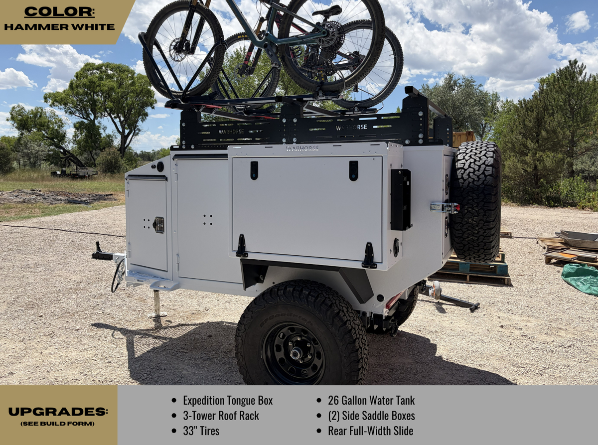 The STUD - Overland/Offroad 4x4 Trailer