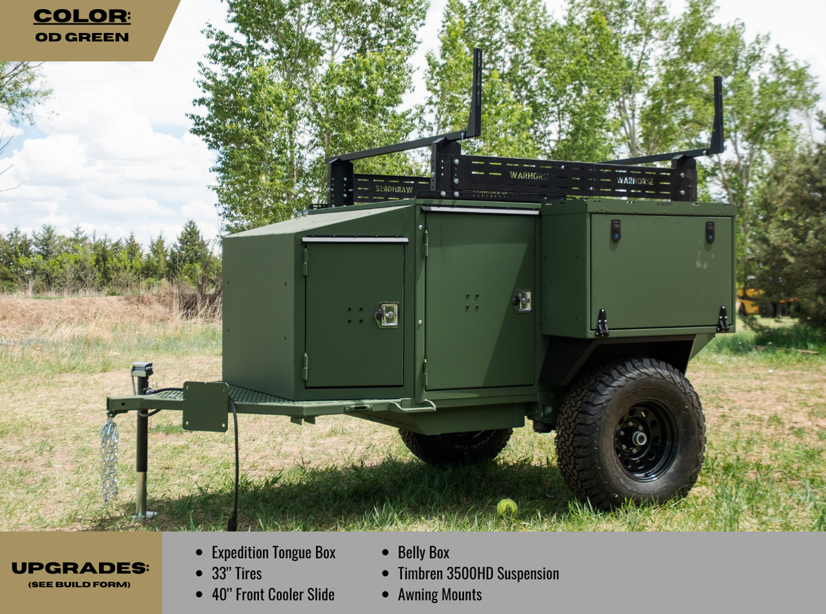 The STUD - Overland/Offroad 4x4 Trailer