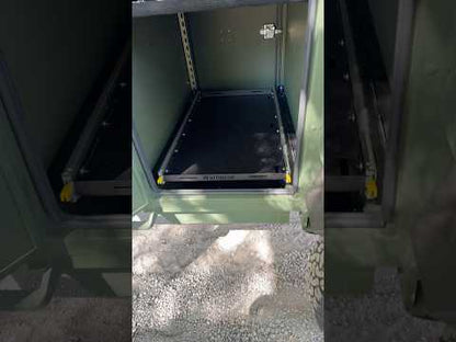 40''L x 21''W Front Compartment Drawer Slide